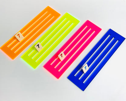 "El Rumi" Rummy Tile Game with Color Racks