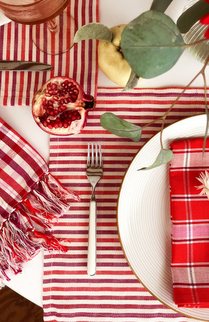 Elina Striped Placemat Set