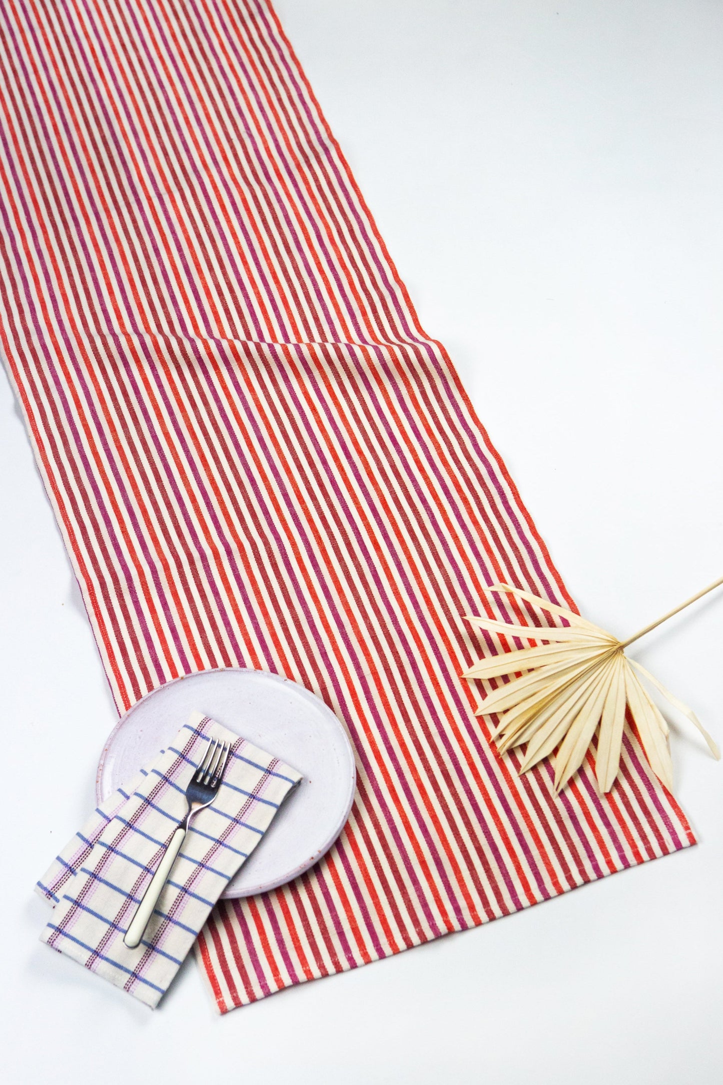 Elina Striped Table Runner