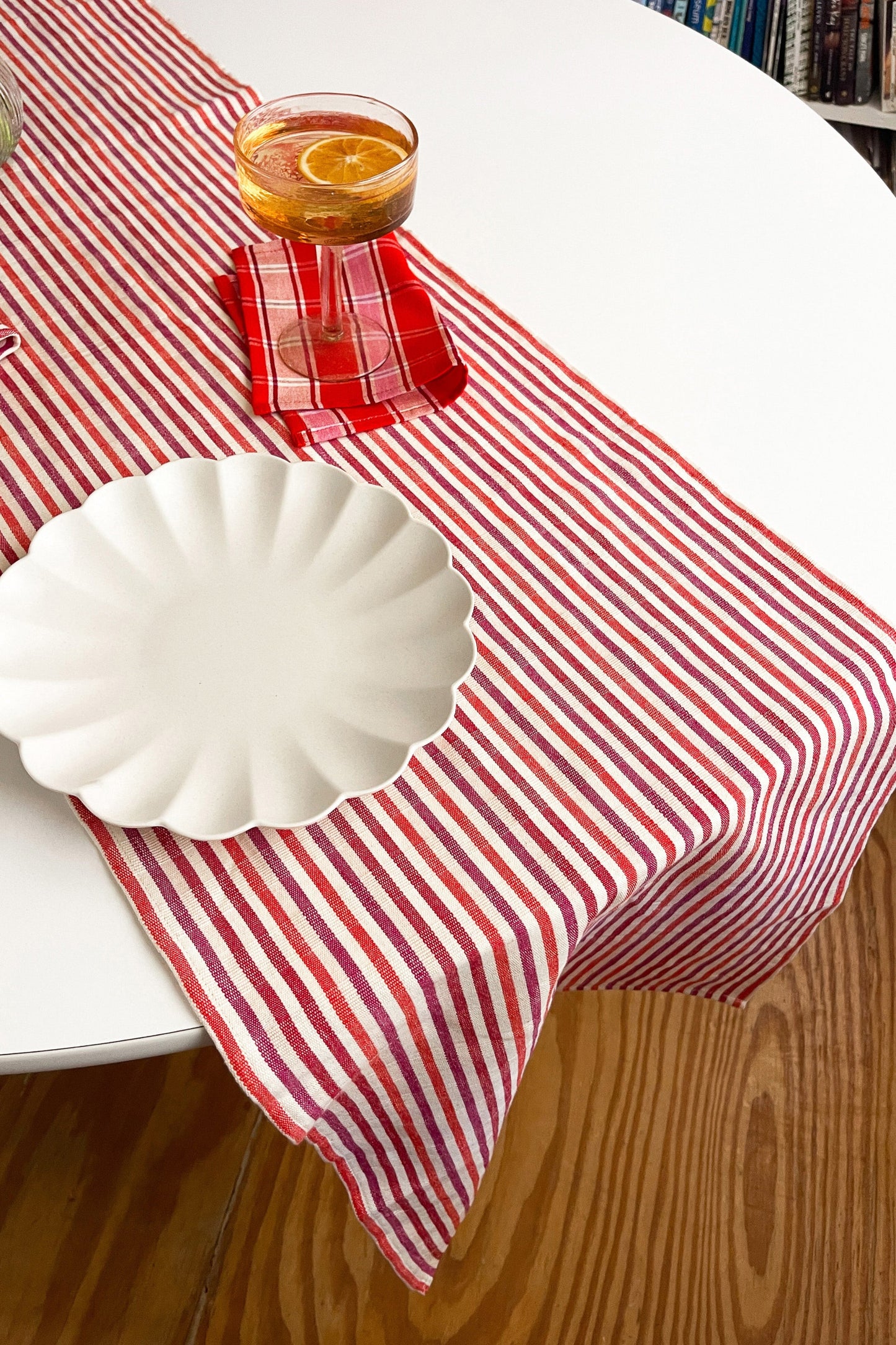 Elina Striped Table Runner