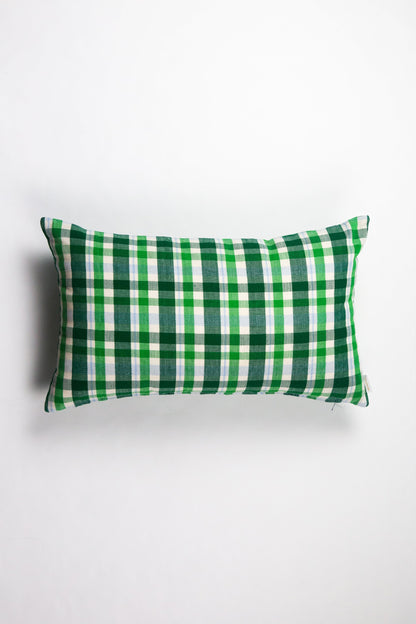 Josefina Ruffle Plaid Pillows
