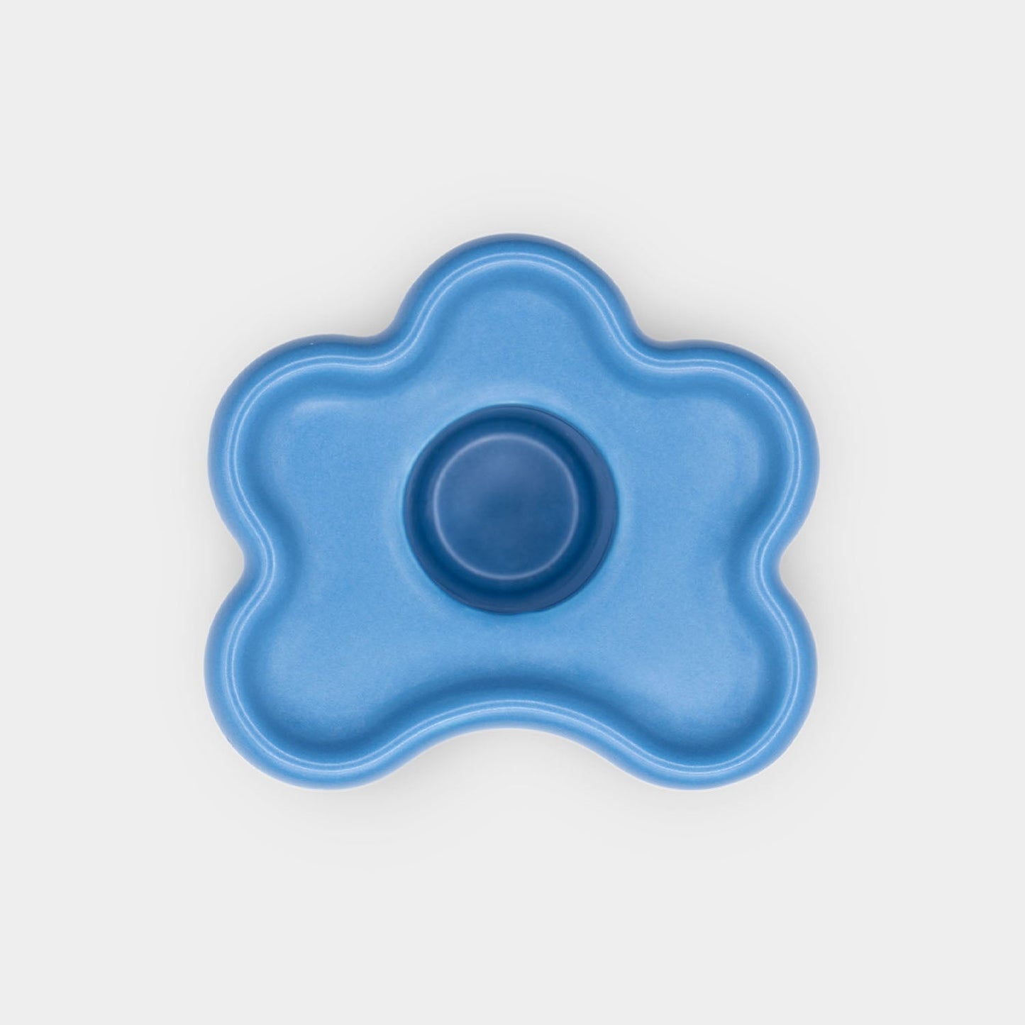 OCTAEVO Flora Candle Holder Large - Blue