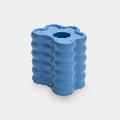 OCTAEVO Flora Candle Holder Large - Blue