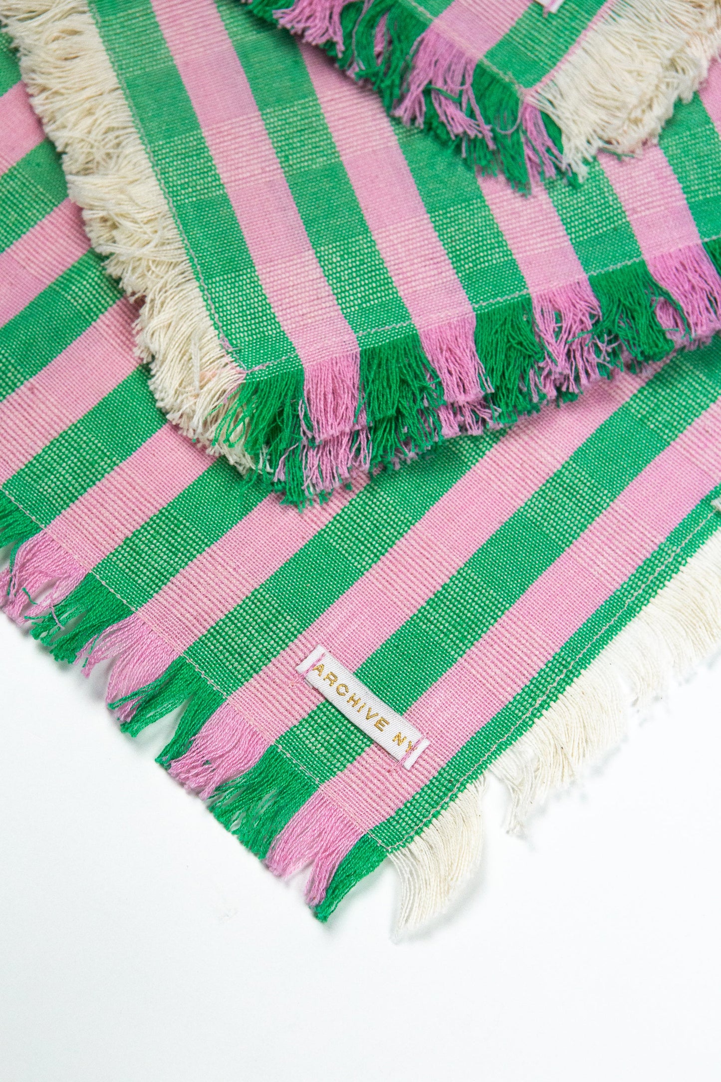 Flora Stripe Party Napkin Set