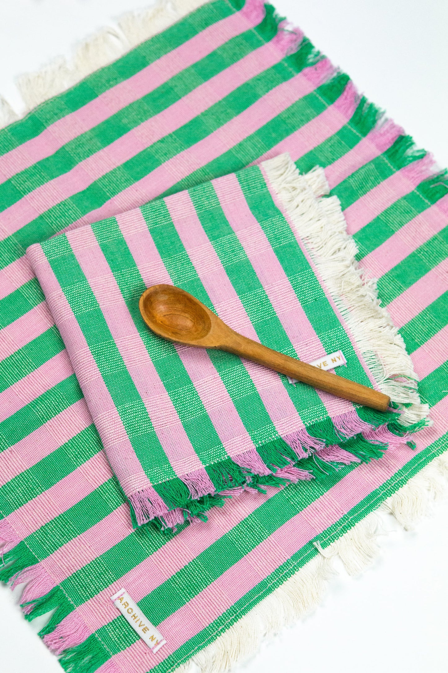 Flora Stripe Party Napkin Set