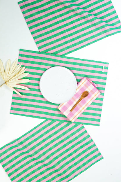 Flora Stripe Placemat