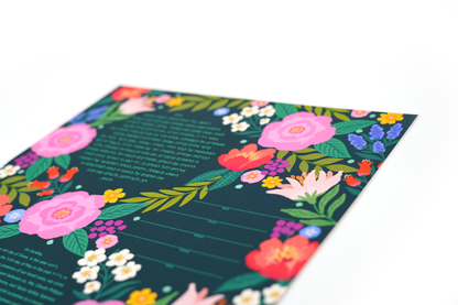 Blooms Ketubah