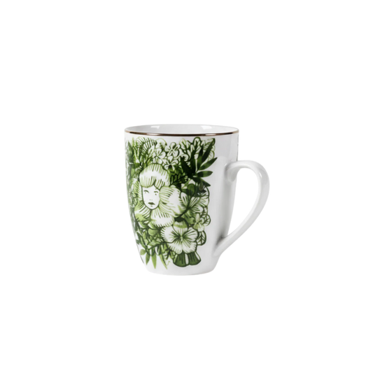 Voragine Porcelain Mug set of 2