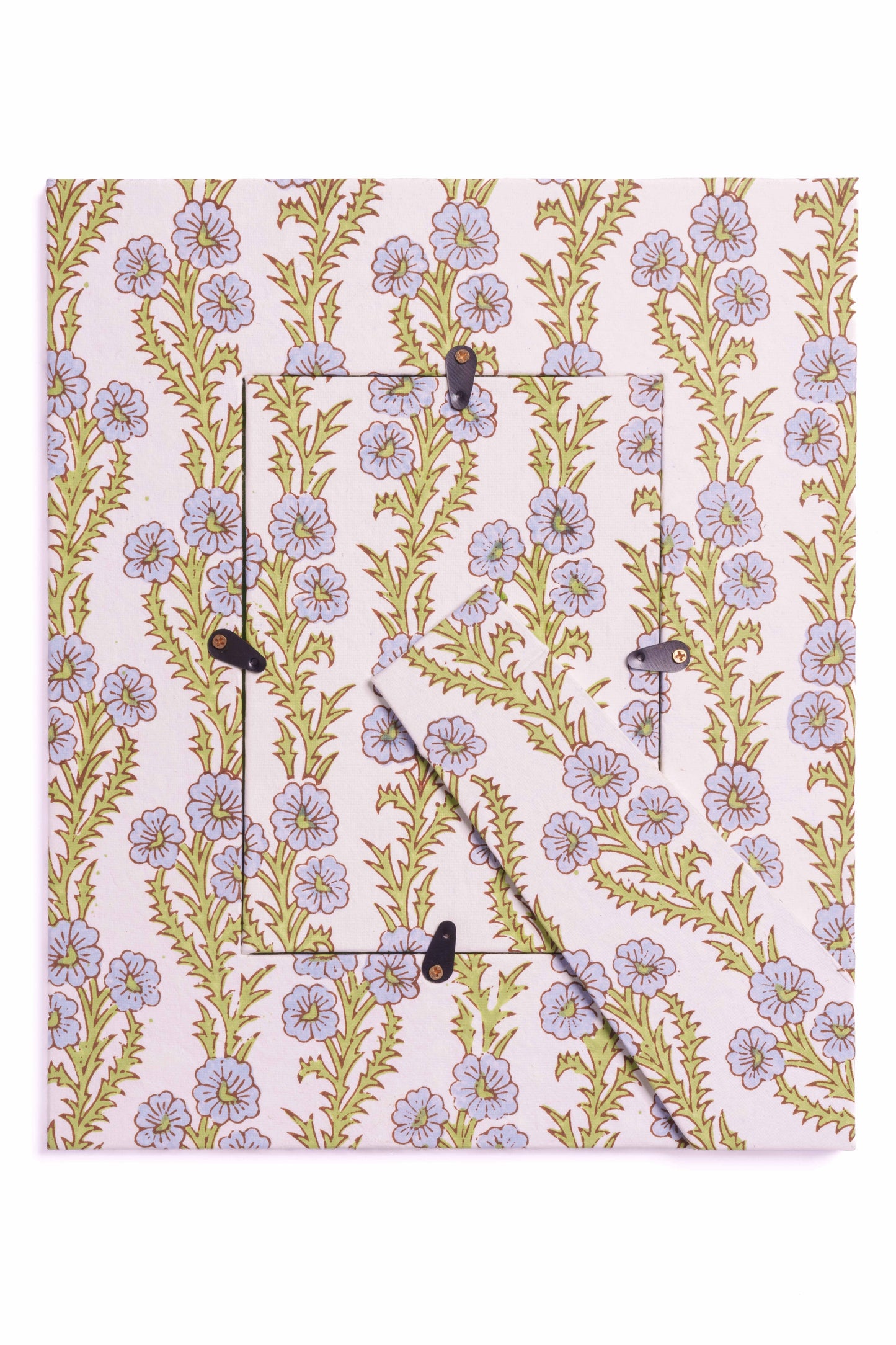 Large Wall Picture Frame in Forget Me Not Blue, 5x7