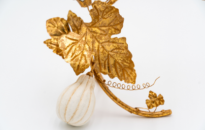 Gourd Gold Leaf Candleholder