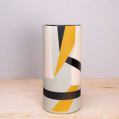 Sally Blair Bauhaus Mint Ceramic Vase