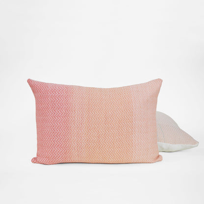 Pink Horizon Lumbar Pillow