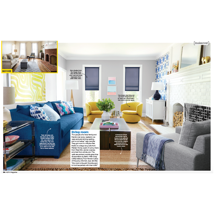 Almolonga Diamond Pillow - Blue Multi