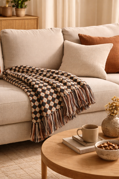 Hampton Cotton Throw by MESO