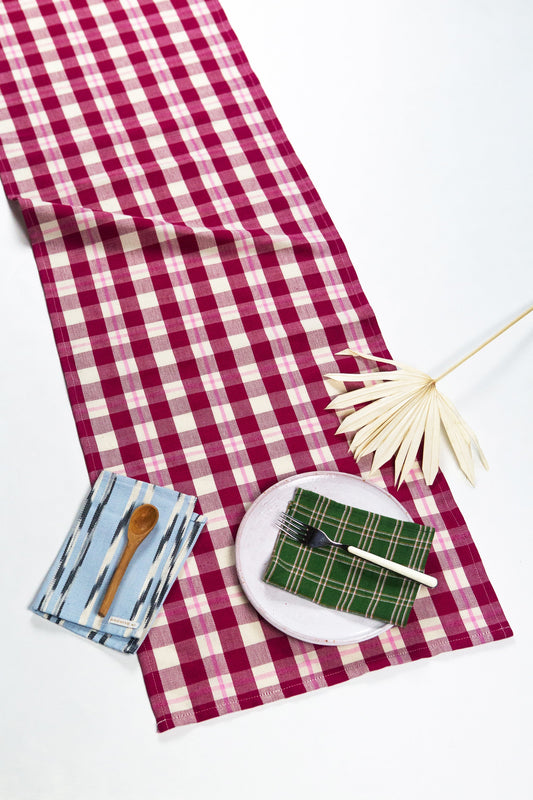 Abigail Plaid Runner