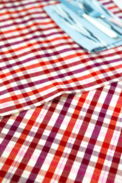 Noel Plaid Placemat Set