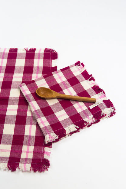 Abigail Plaid Party Napkin