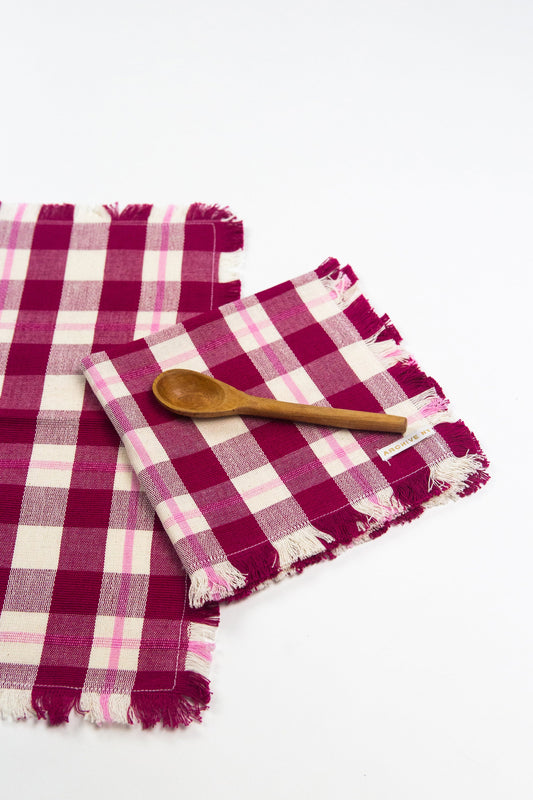 Abigail Plaid Party Napkin