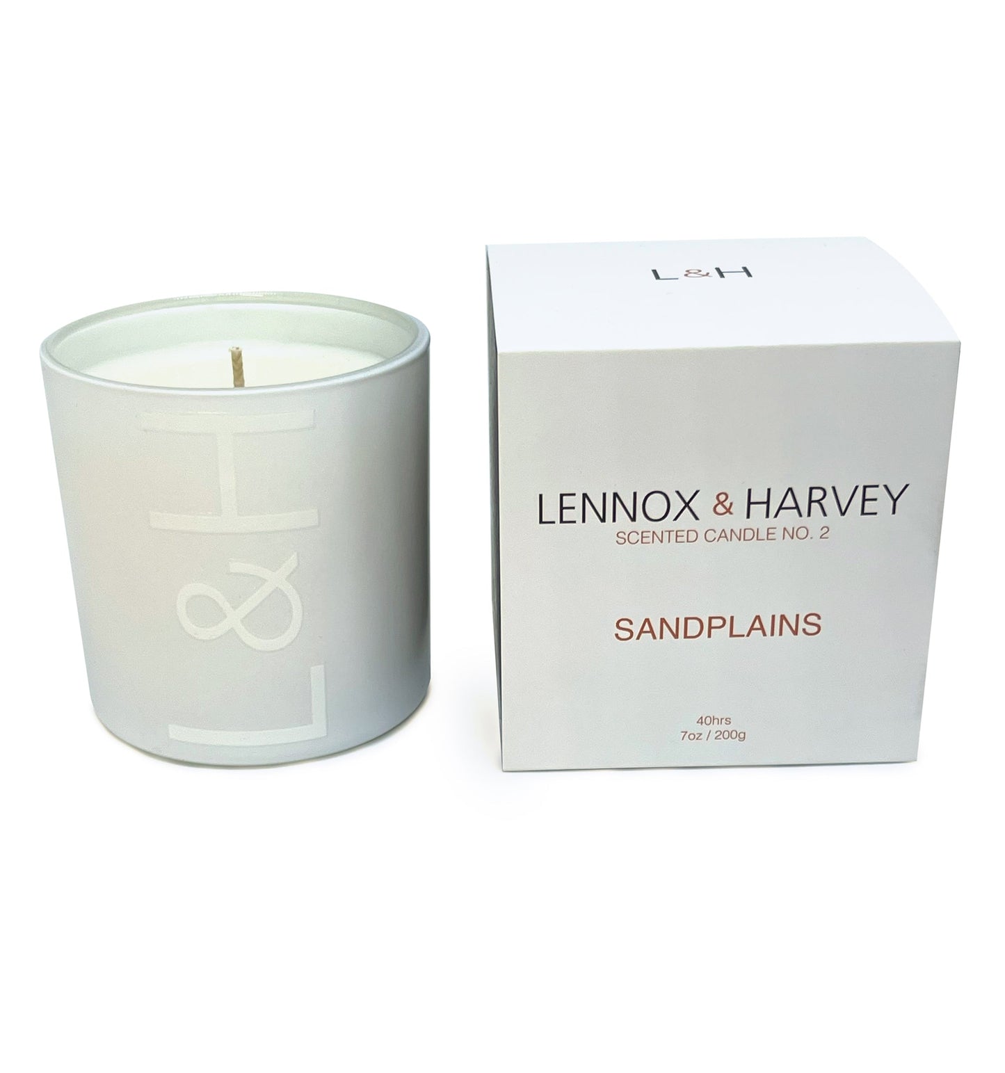 L&H SCENTED CANDLE NO. 2 - SANDPLAINS