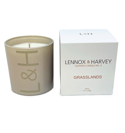 L&H SCENTED CANDLE NO. 3 - GRASSLANDS