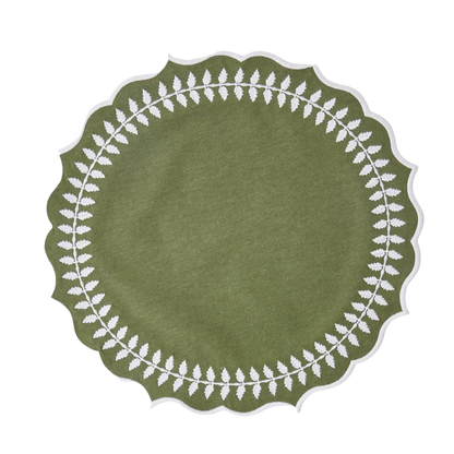 FERN PLACEMATS, GREEN (SET OF 4)