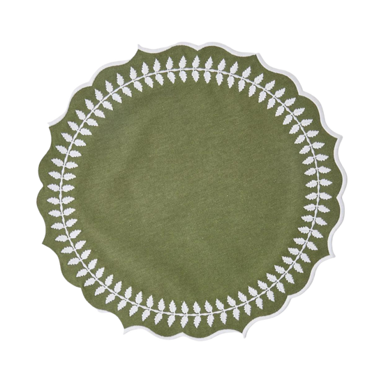FERN PLACEMATS, GREEN (SET OF 4)