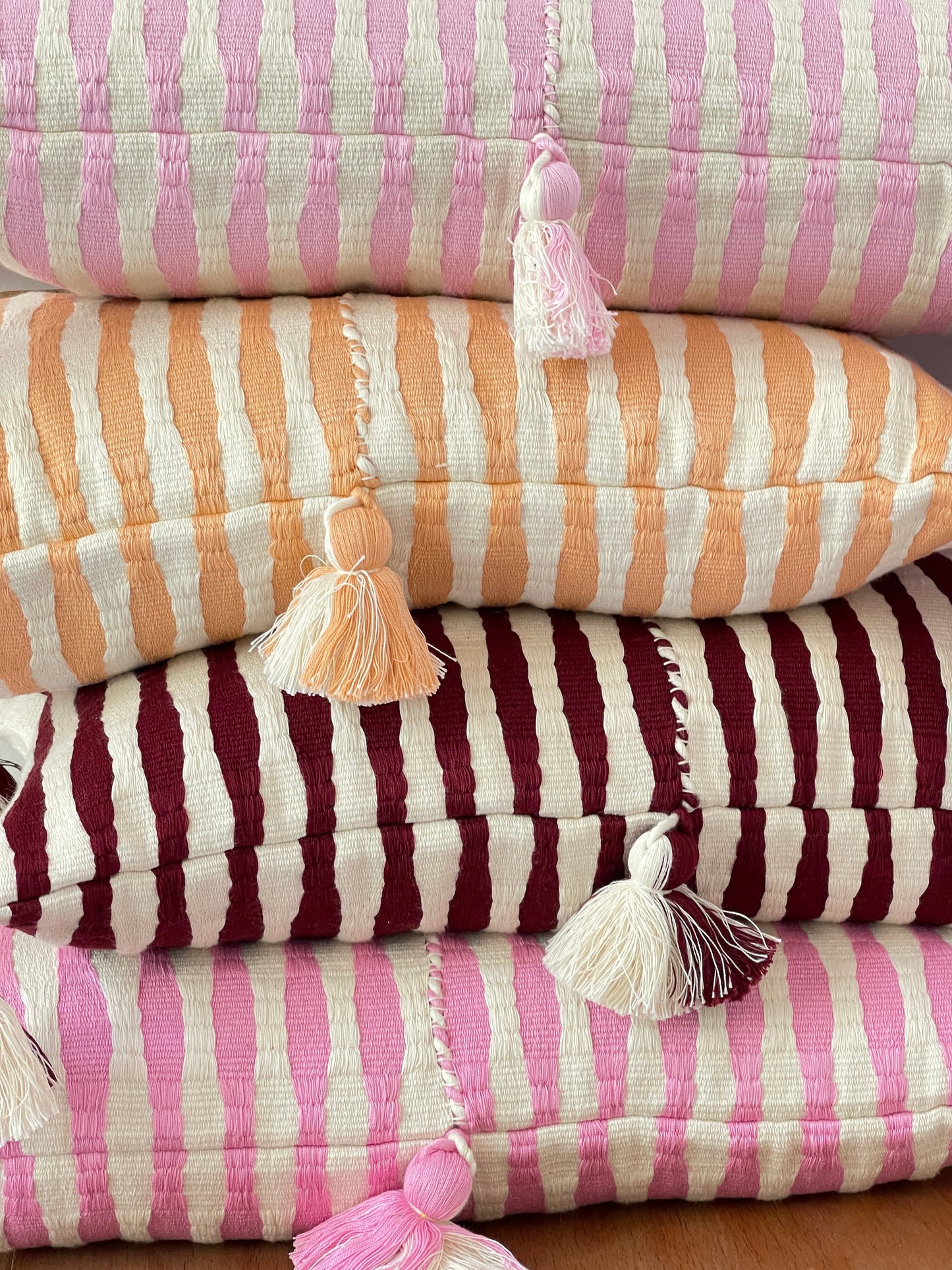 Antigua Pillow - Peach