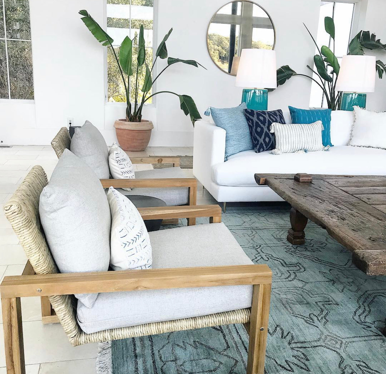 Antigua - Faded Indigo Blue