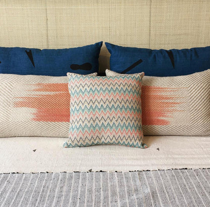 Nahuala Zig Zag Pillow - 16"x16"