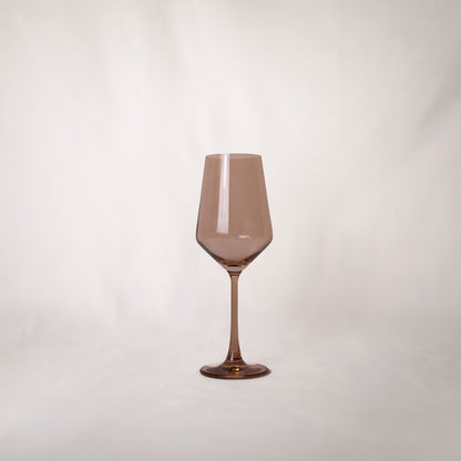 Brown Sugar - Colored Wine Glass