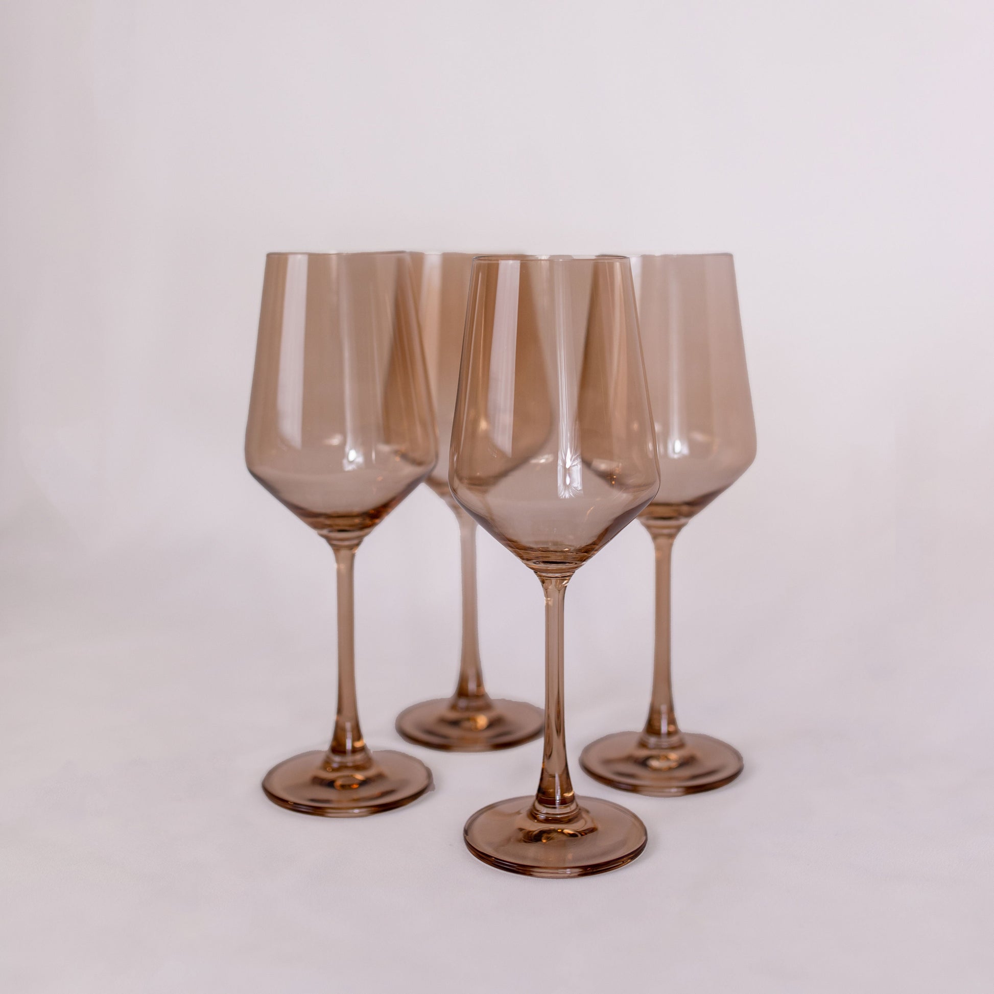 Four Brown Sugar wine glasses