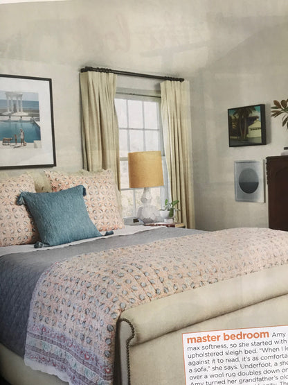 Antigua Pillow- Ocean Tie Dye