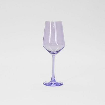 Lady Lavender - Set of 2 Colored Wine Glasses