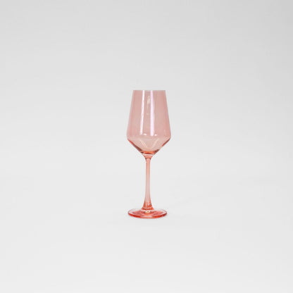 Peach Bellini - Set of 2 Colored Wine Glass