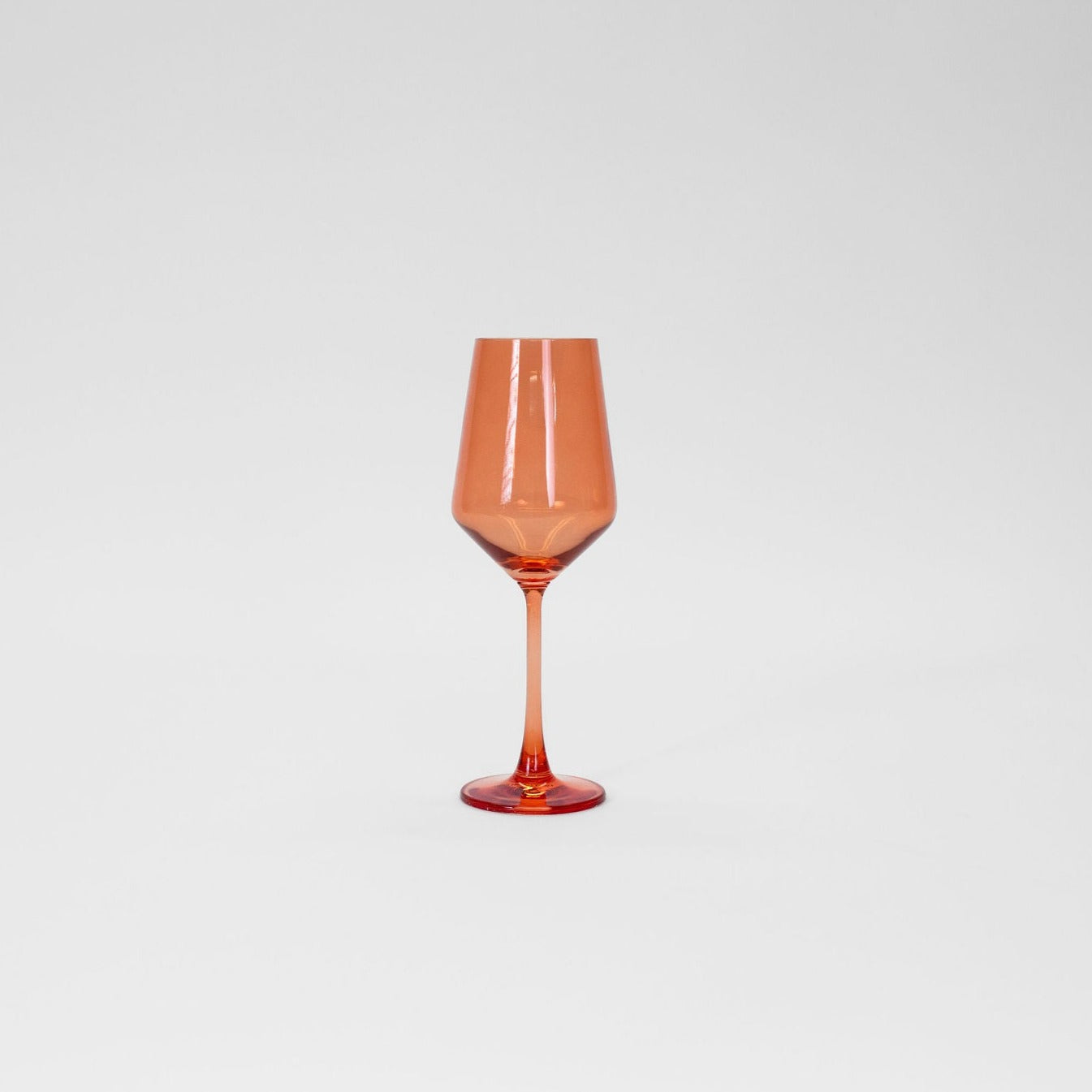 Aperol Orange - Colored Wine Glass