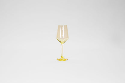Lemon Drop Yellow- Stemless Colored Wine Glass