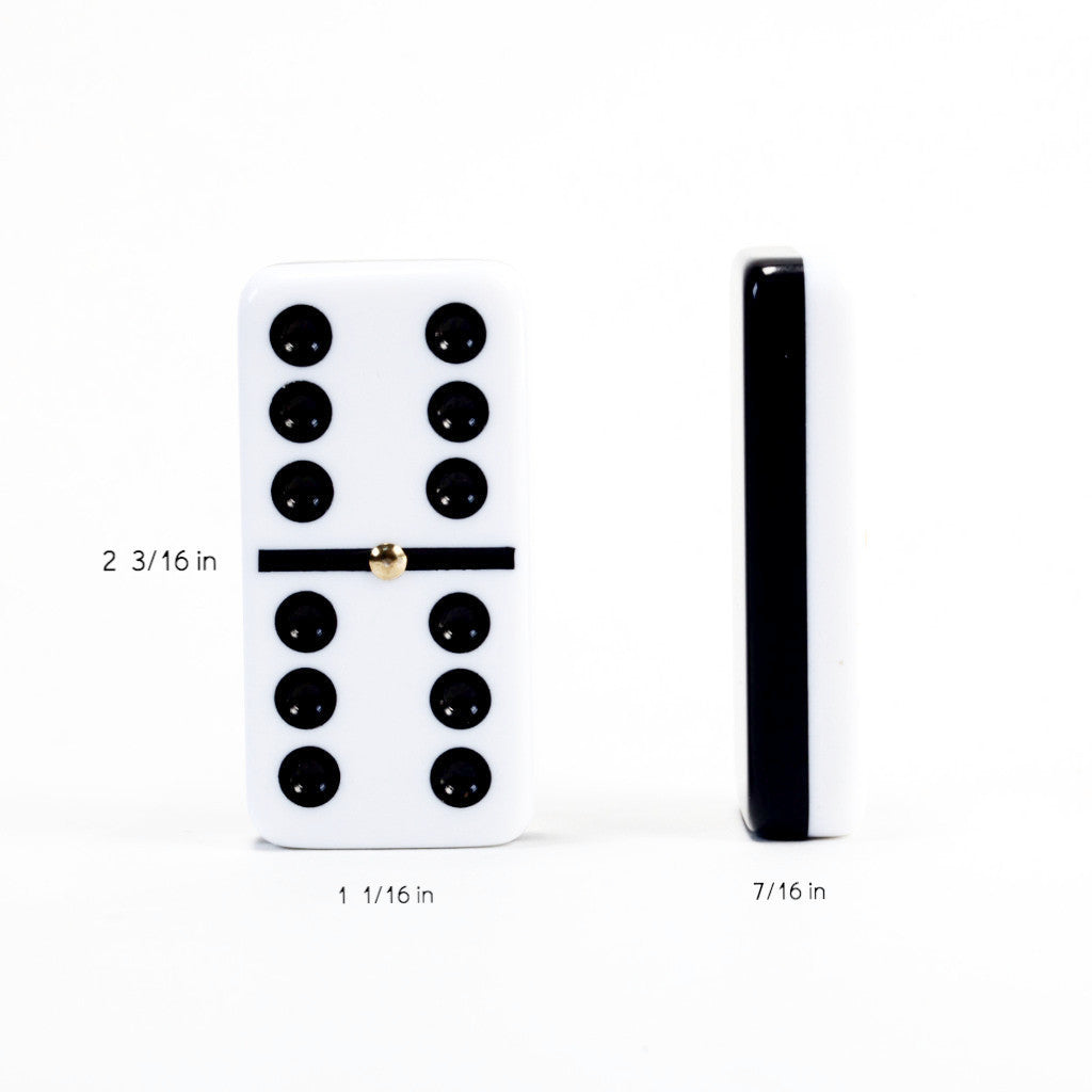 "El Catire" Domino Set with Racks - Smoke