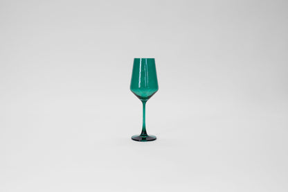 Emerald Green - Stemless Colored Wine Glass