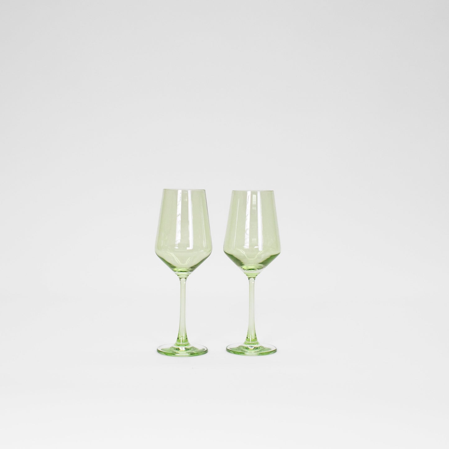 Matcha Green - Colored Wine Glass