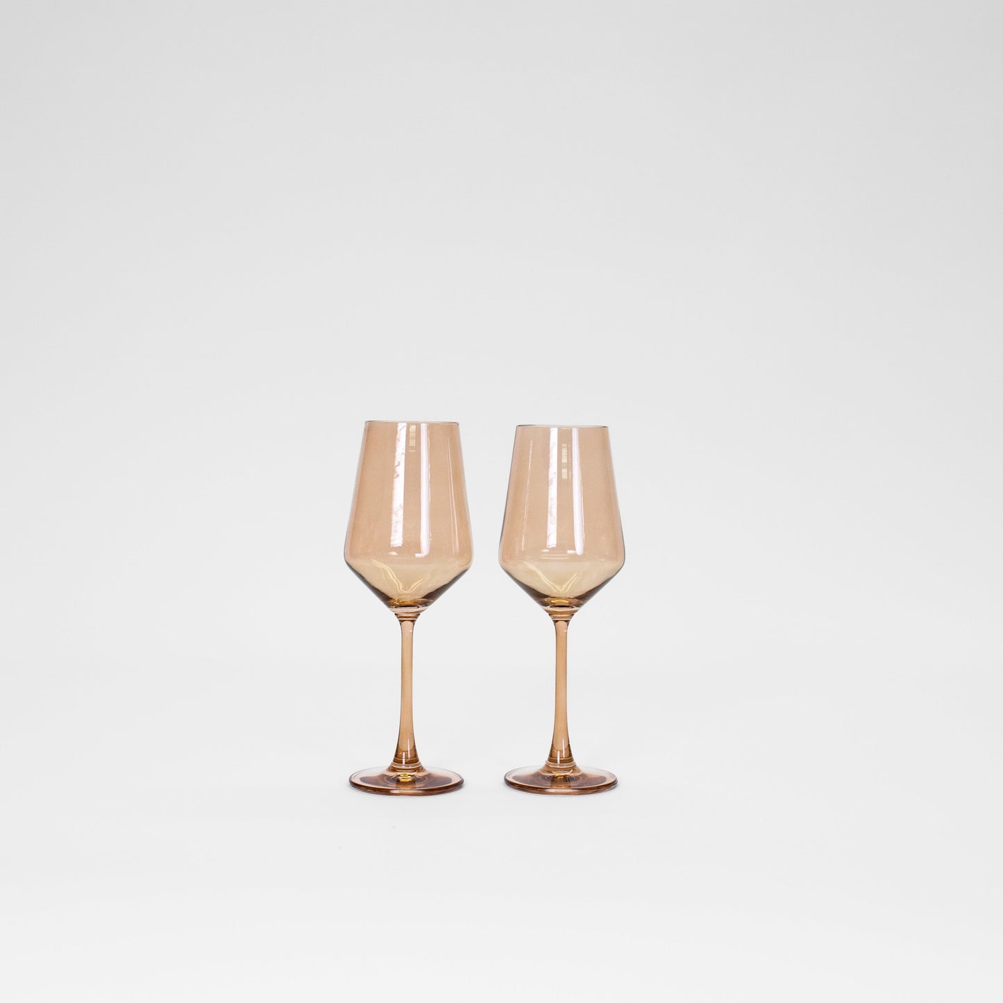 Brown Sugar - Colored Wine Glass