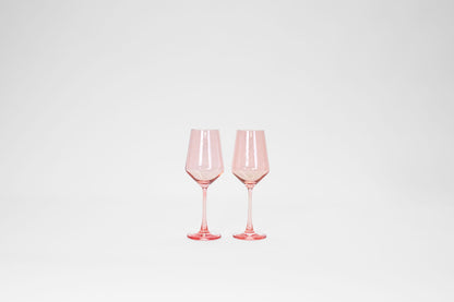 Tickle Me Pink - Stemless Colored Wine Glass