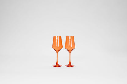 Aperol Orange - Stemless Colored Wine Glass