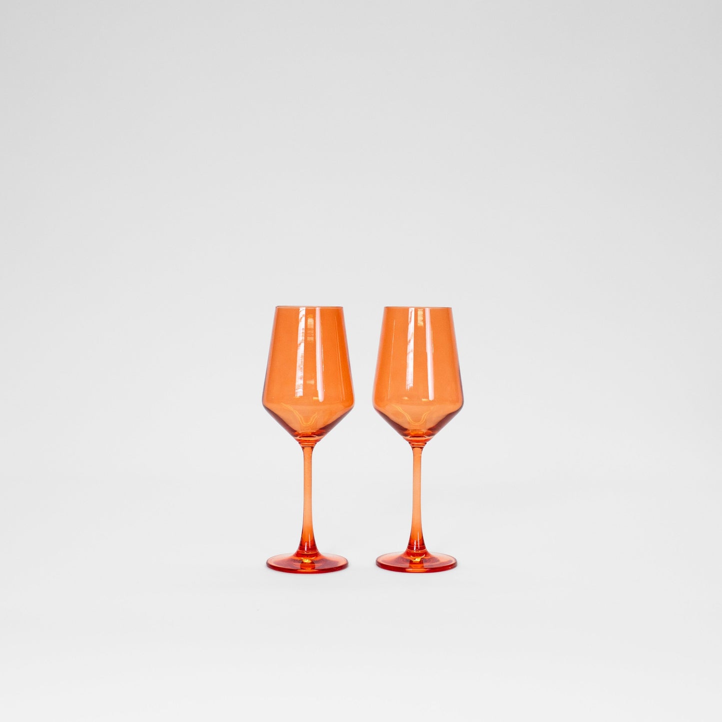 Aperol Orange - Colored Wine Glass