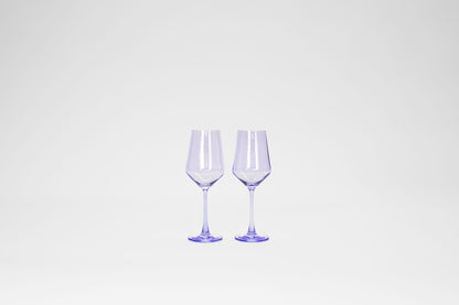 Lady Lavender - Stemless Colored Wine Glass