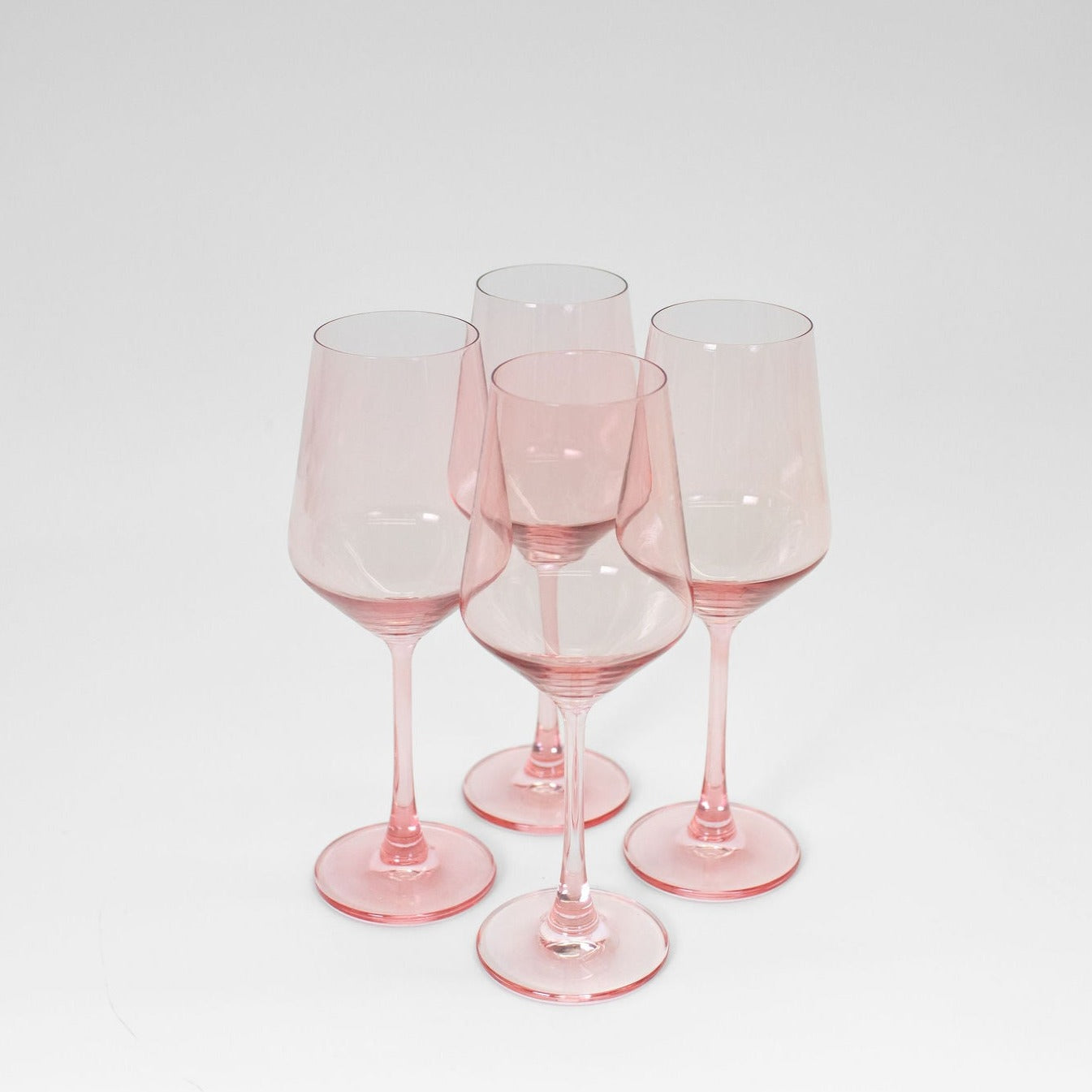 Tickle Me Pink - Colored Wine Glass