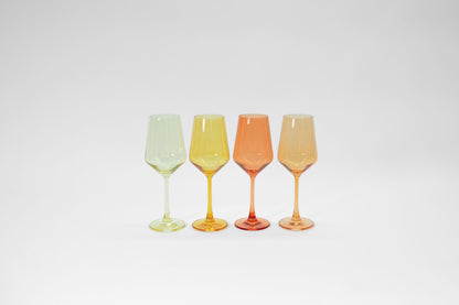 Sugar & Spice Collection - Stemless Colored Wine Glass Ombré Set of 4