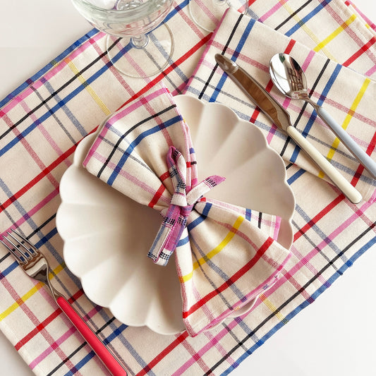 Vera Plaid Placemat
