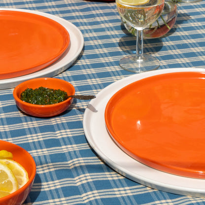 12" Dinner Plate in Persimmon