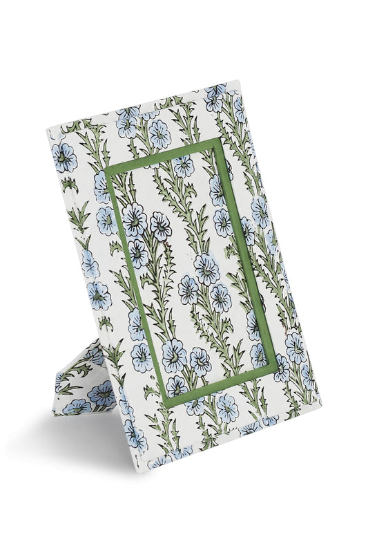 Blue Forget-Me-Not Picture Frame, 4x6