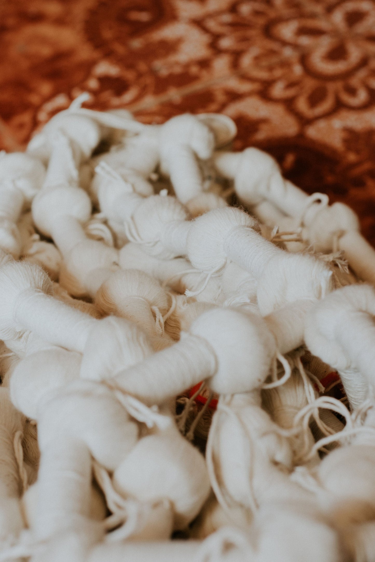 Maya Jaspe Blue & Coral Pillow